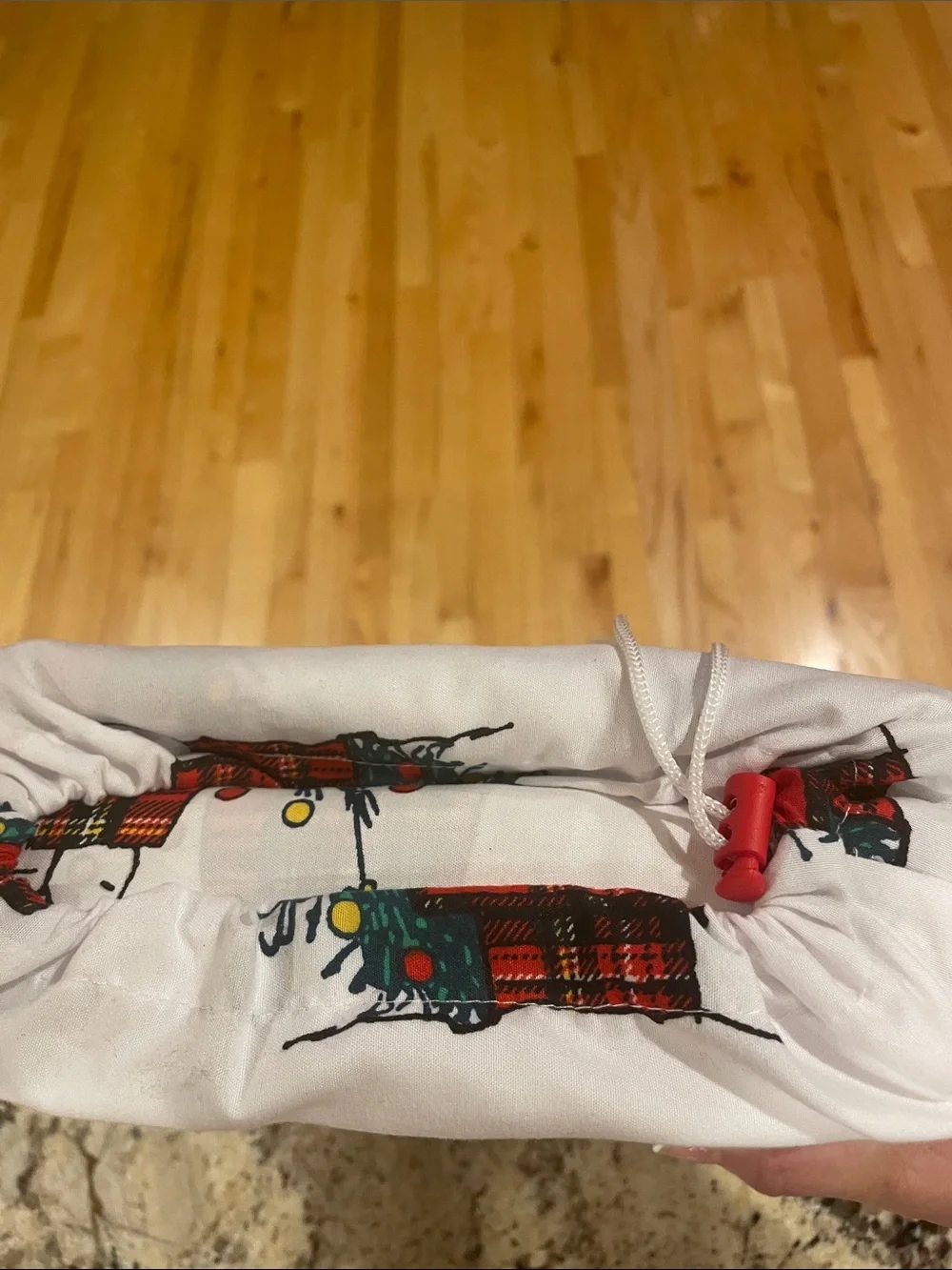 NWT Berkshire Christmas Peanuts Snoopy Full Sheet Set